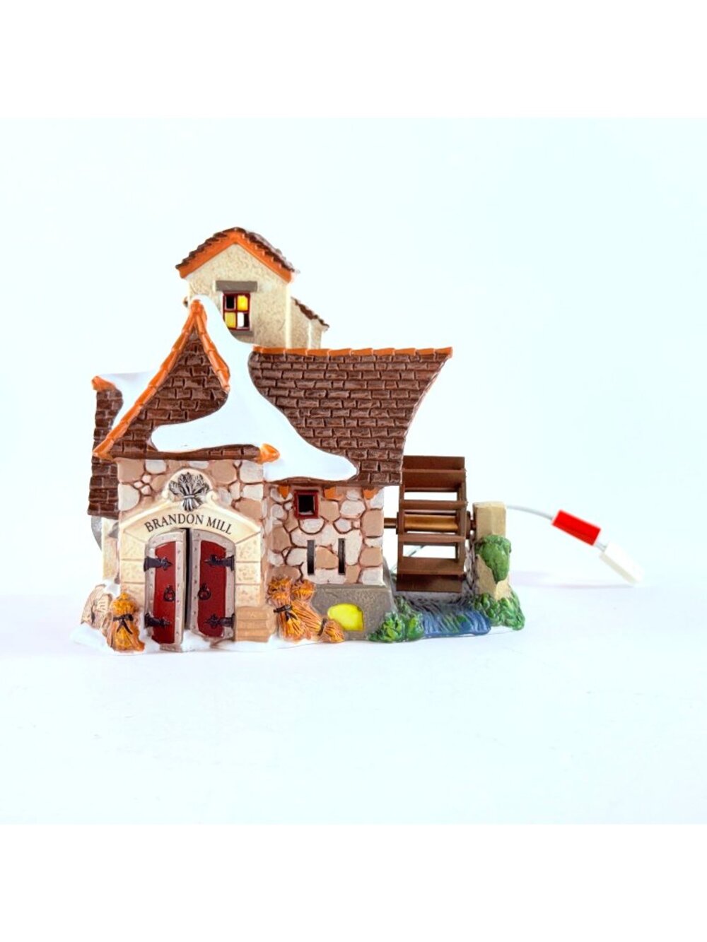 Dept 56 Dickens Village Brandon Mill 4025255 Building No Box No Light Cord